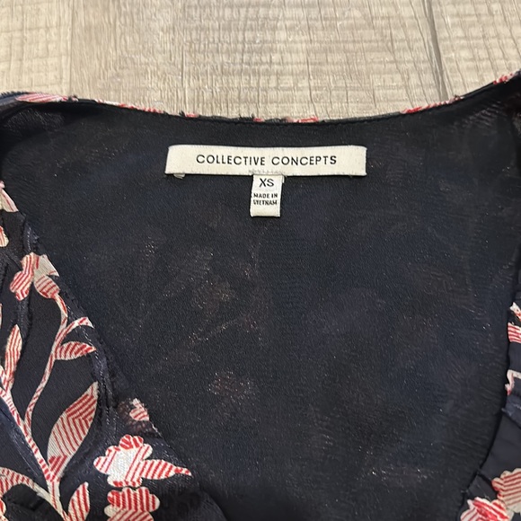 Collective Concepts Faux Wrap Blouse (Stitch Fix) - Picture 6 of 7